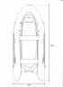 Лодка РИБ FORTIS 390 схема