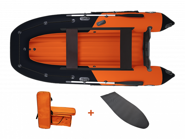 Комплект надувная лодка НДНД Grouper 350 Элит